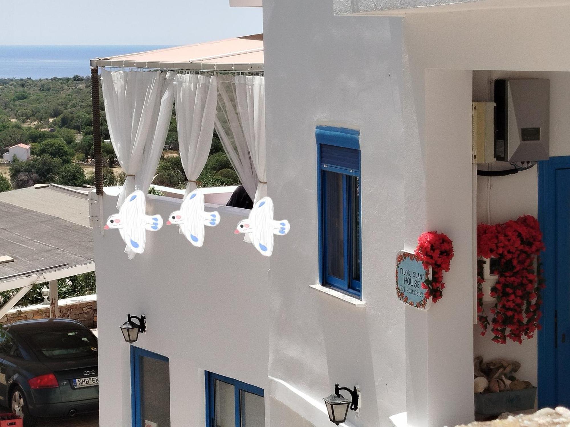 Tilos Island House Megalon Chorion (Tilos) Exterior foto